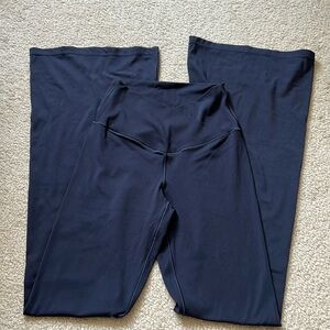 Aerie Offline Flare Leg Navy Legging - Medium